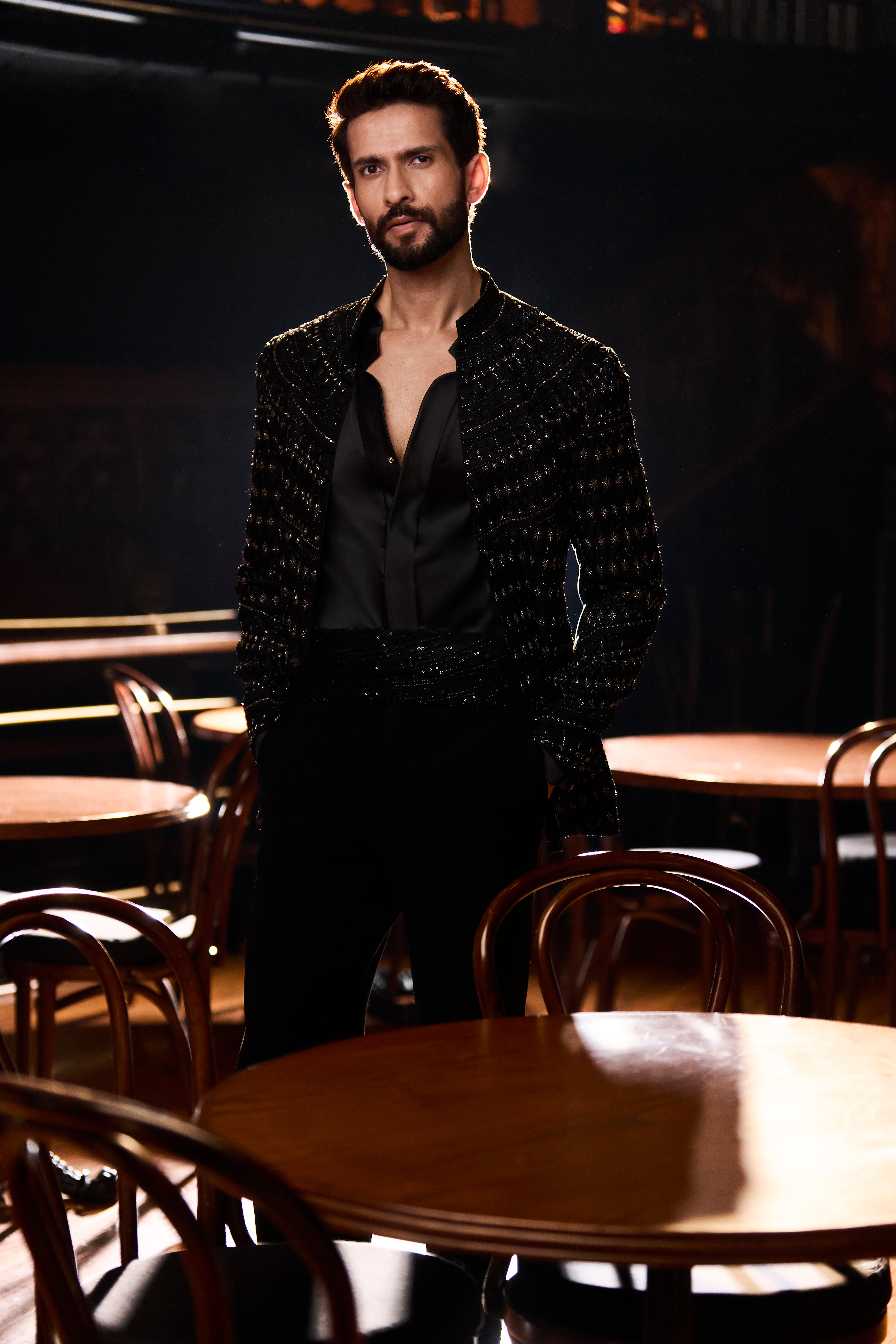 Nero Jacket Set