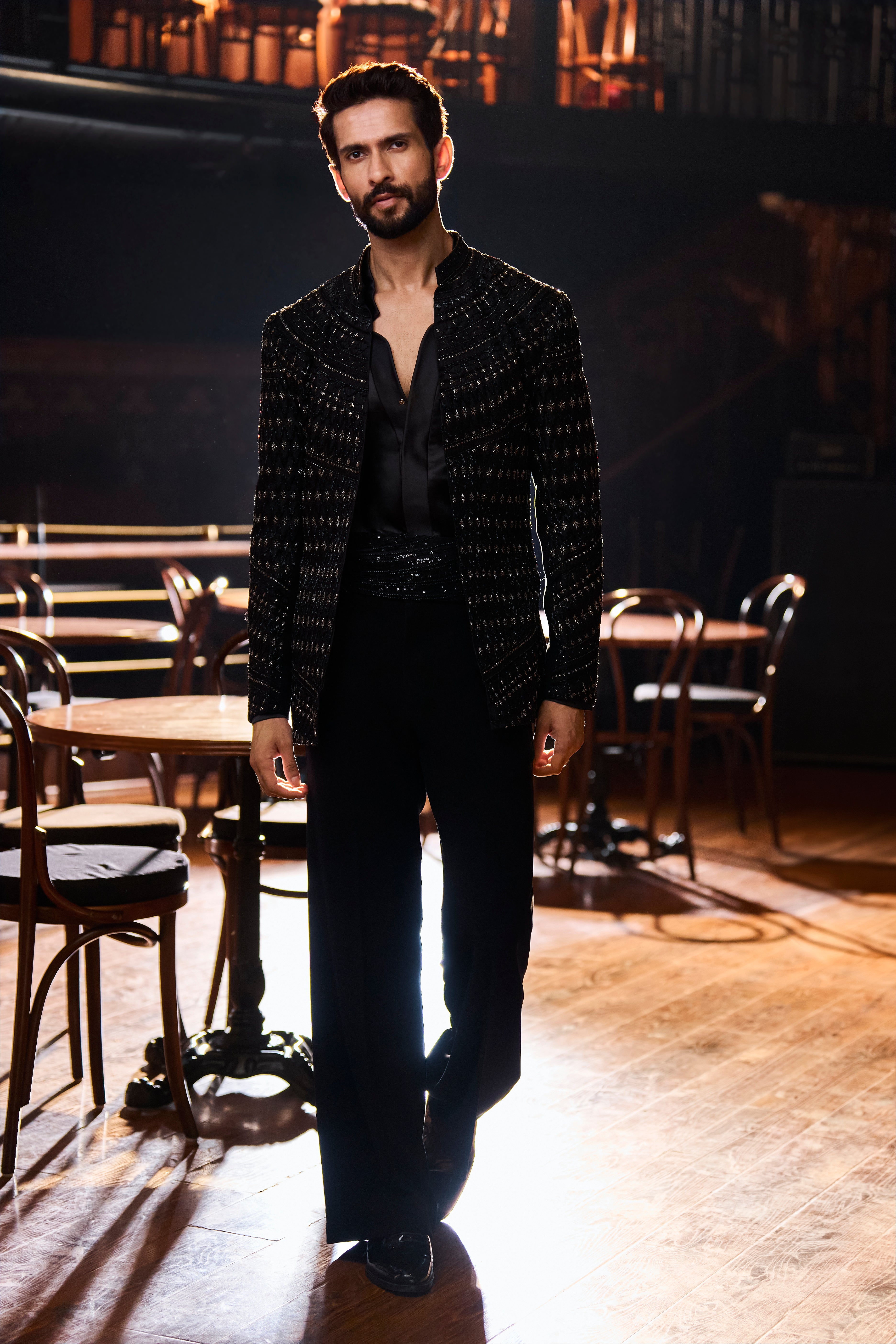 Nero Jacket Set