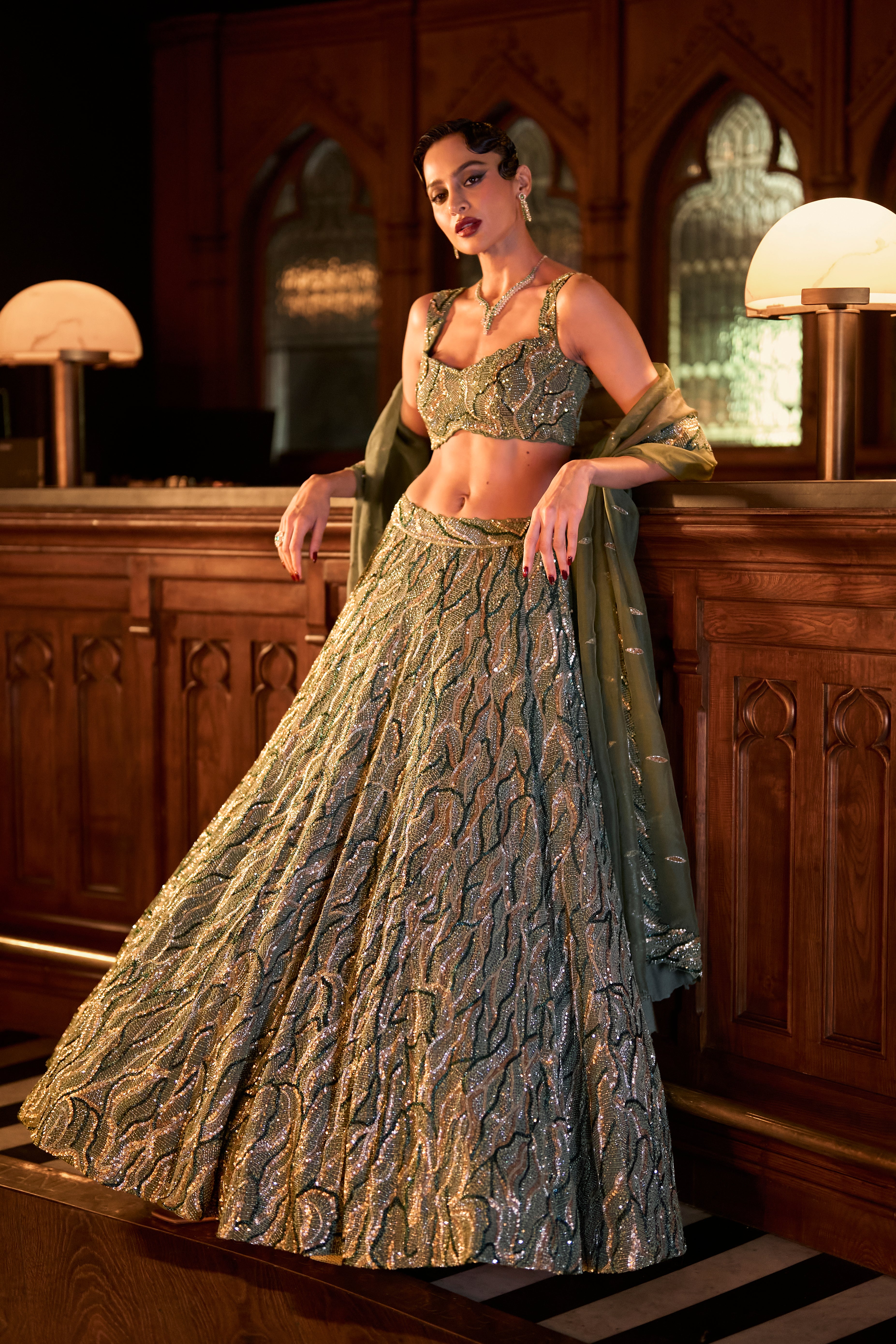 Olivia Lehenga Set