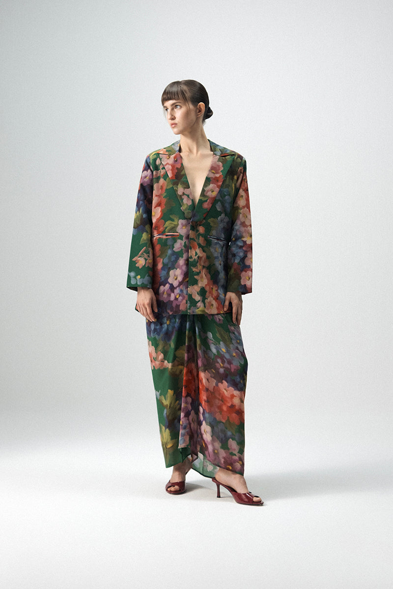 Thea Blazer & Skirt Set