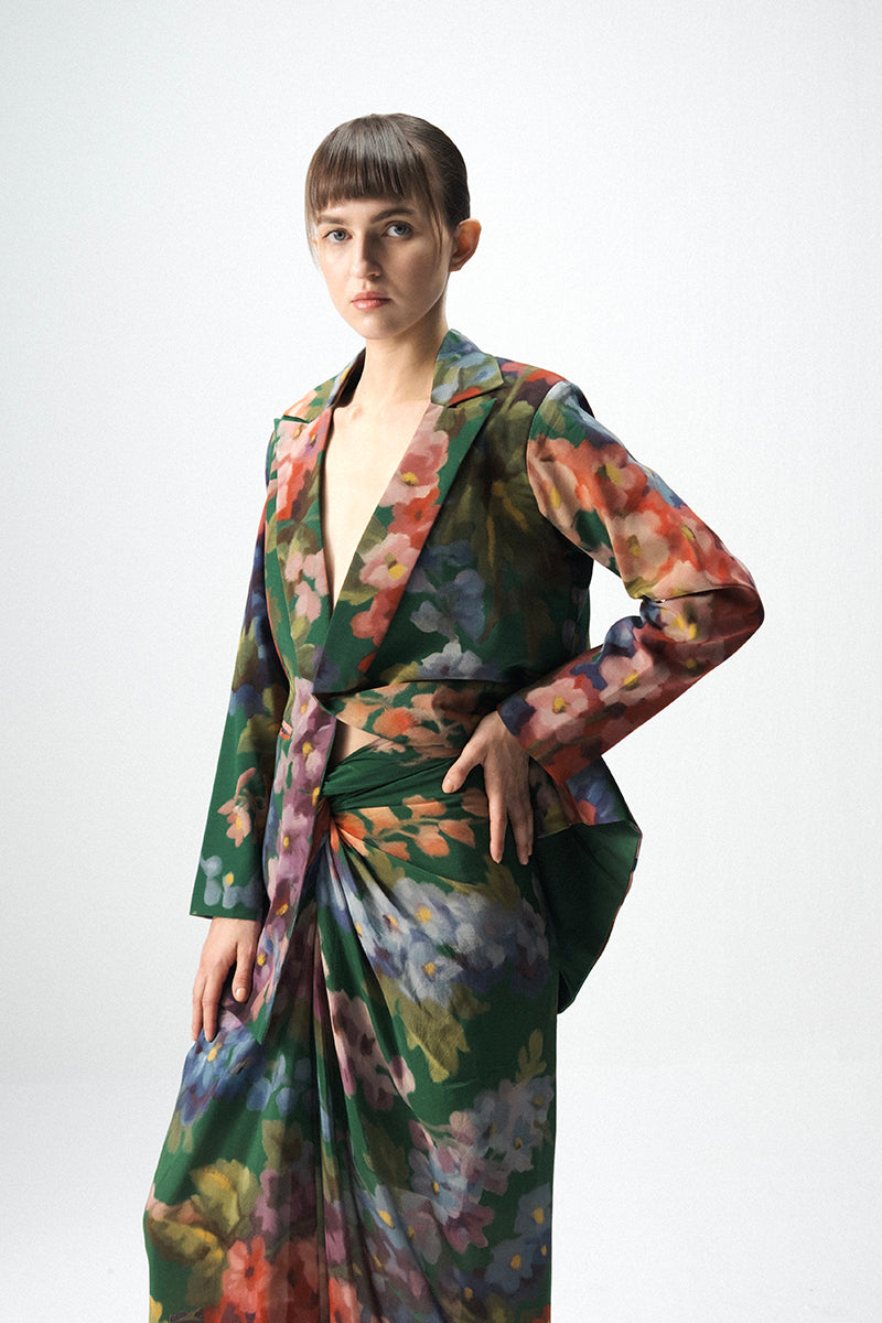 Thea Blazer & Skirt Set