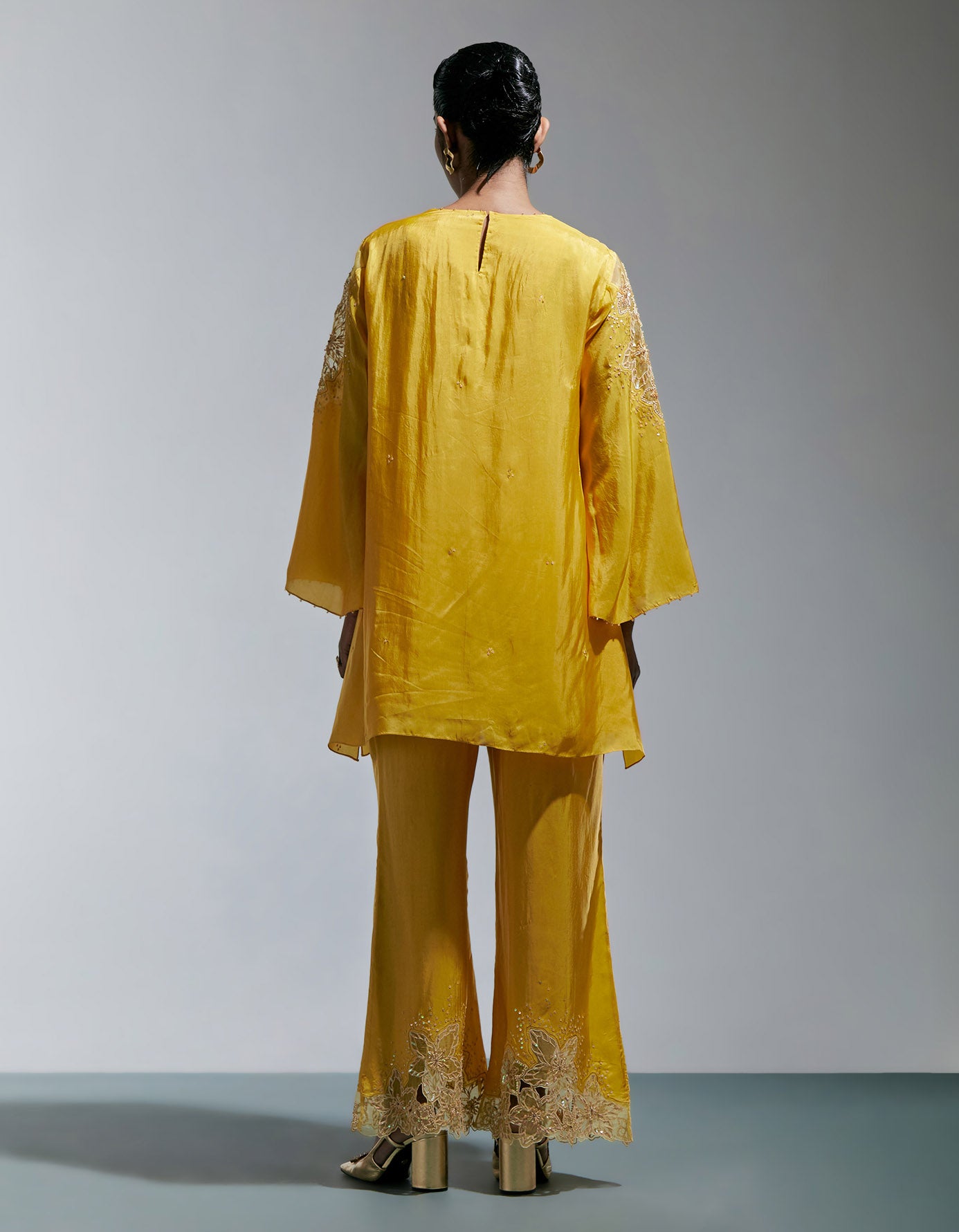 Amber Silk Co-ord Set