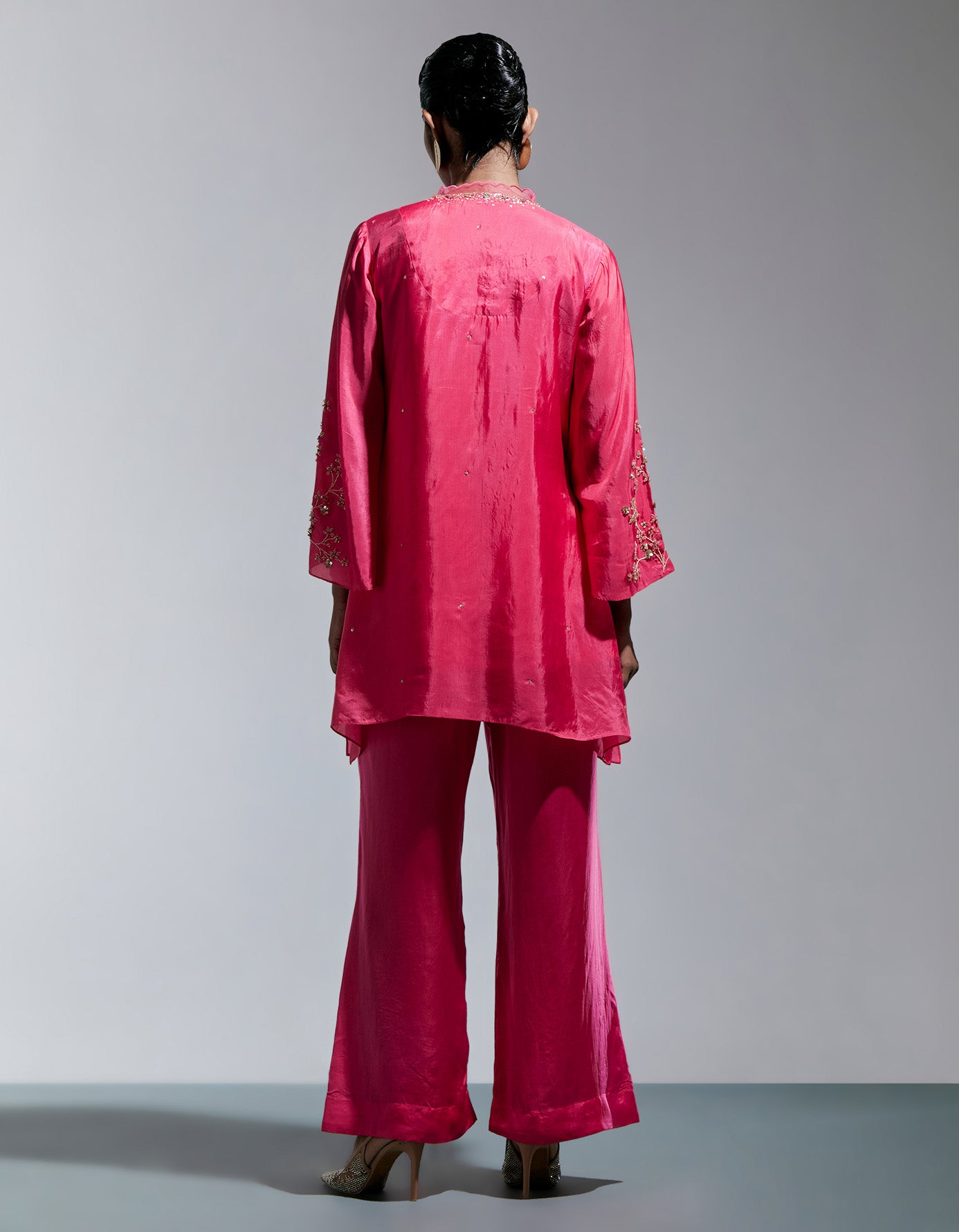 Raspberry Salwar Set