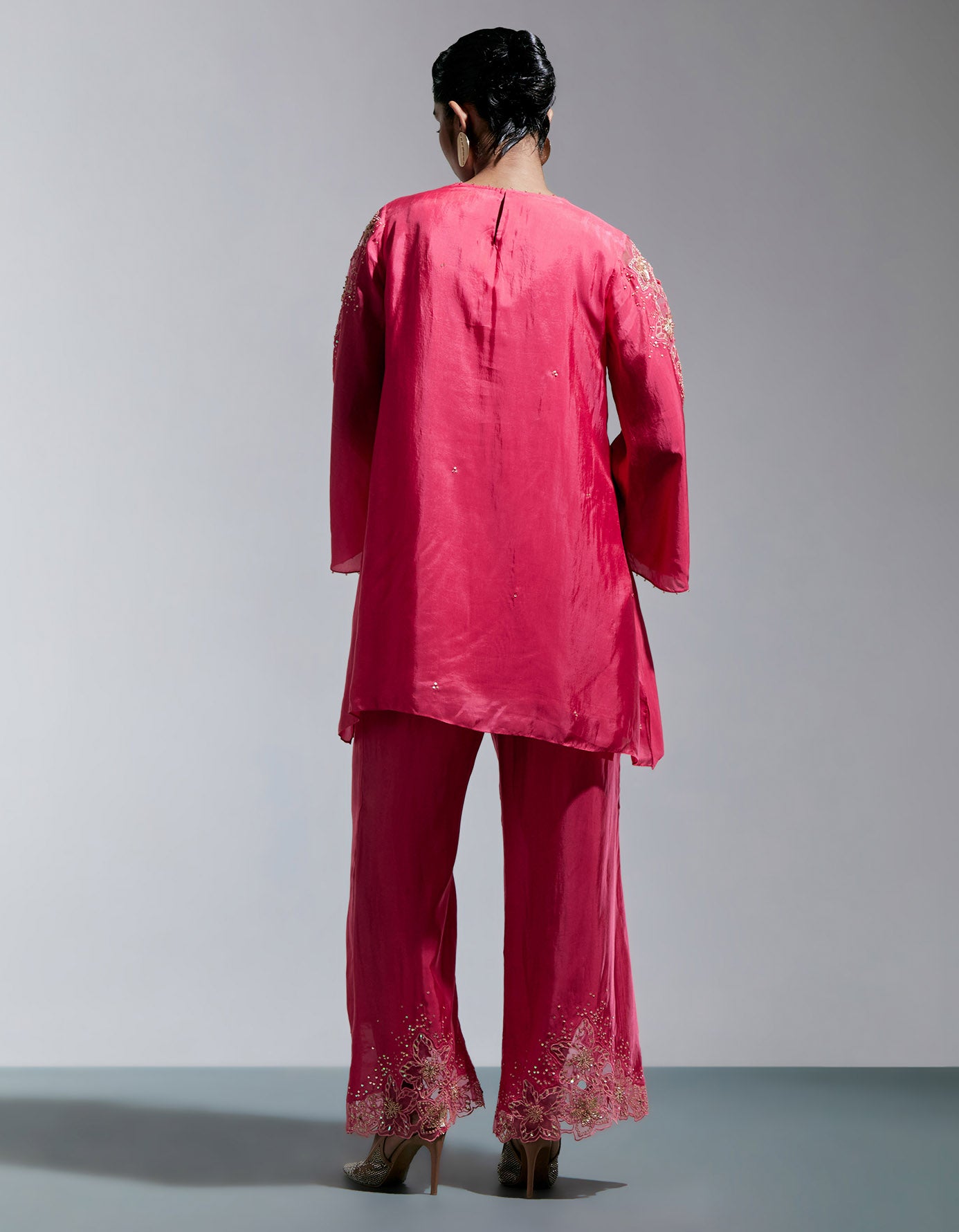 Raspberry Silk Co-ord Set
