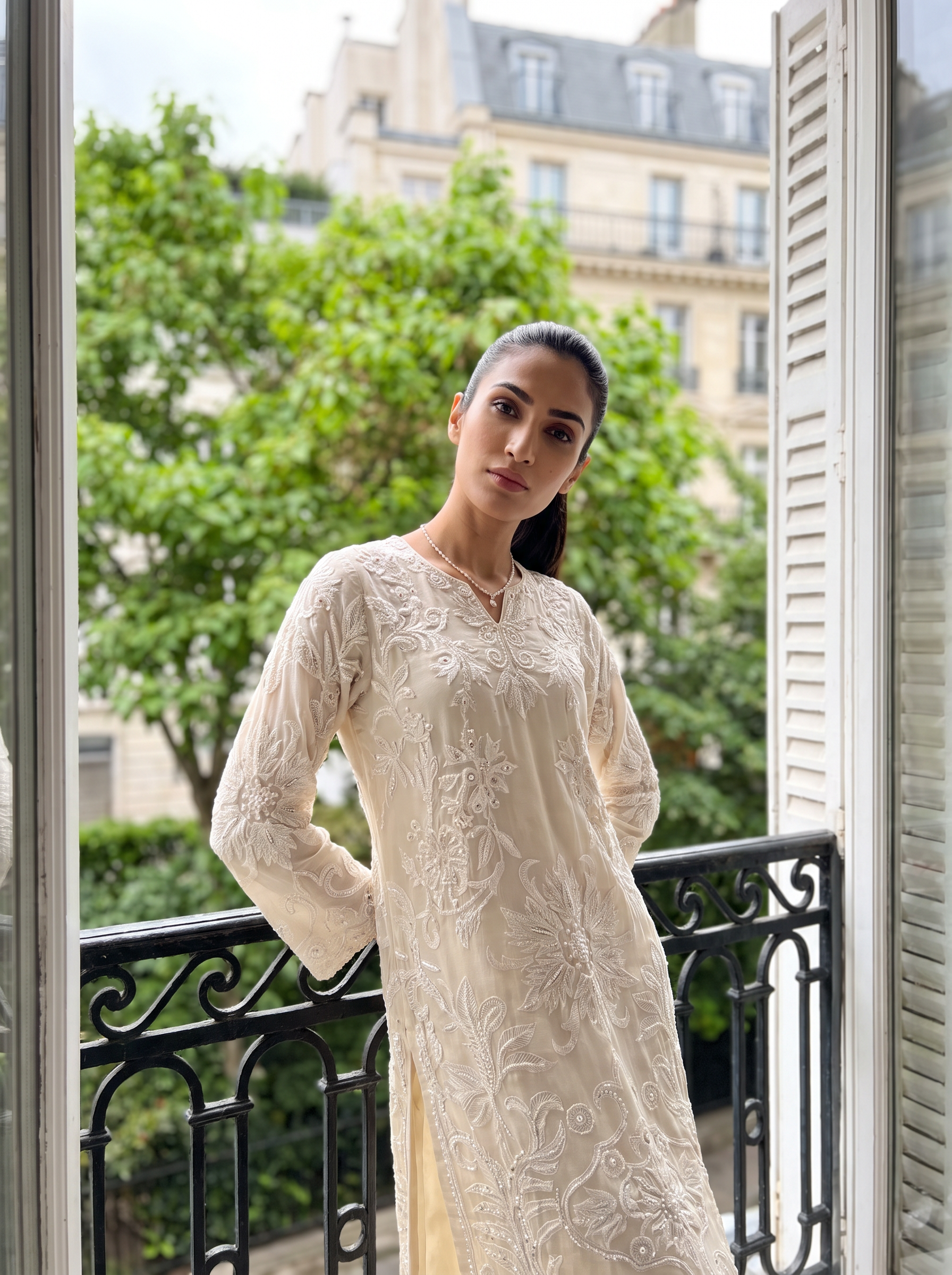 Lisette -  Kaftan Style Kurta Set