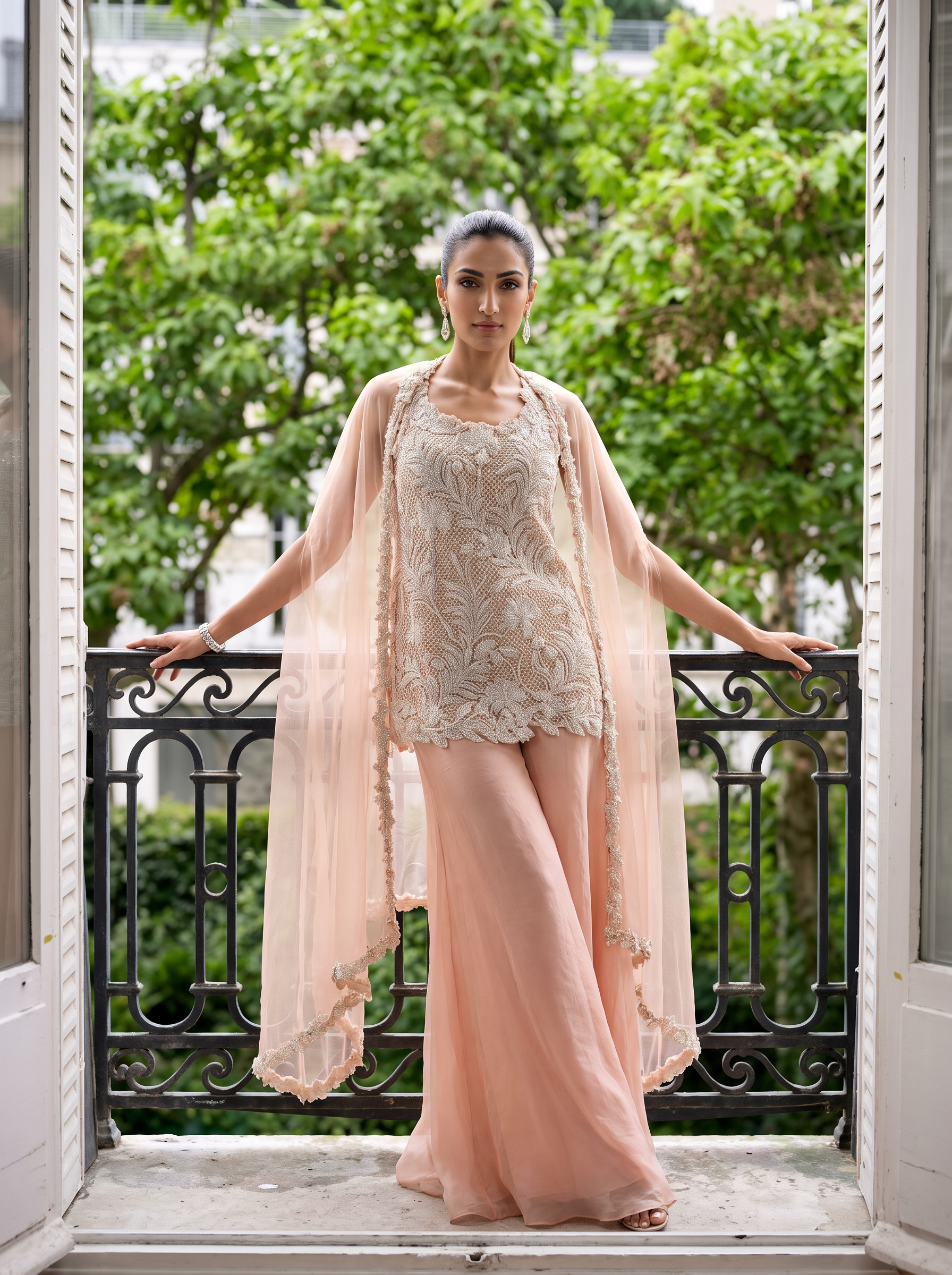 Aurora -  Hand Embroidered Kurta Set