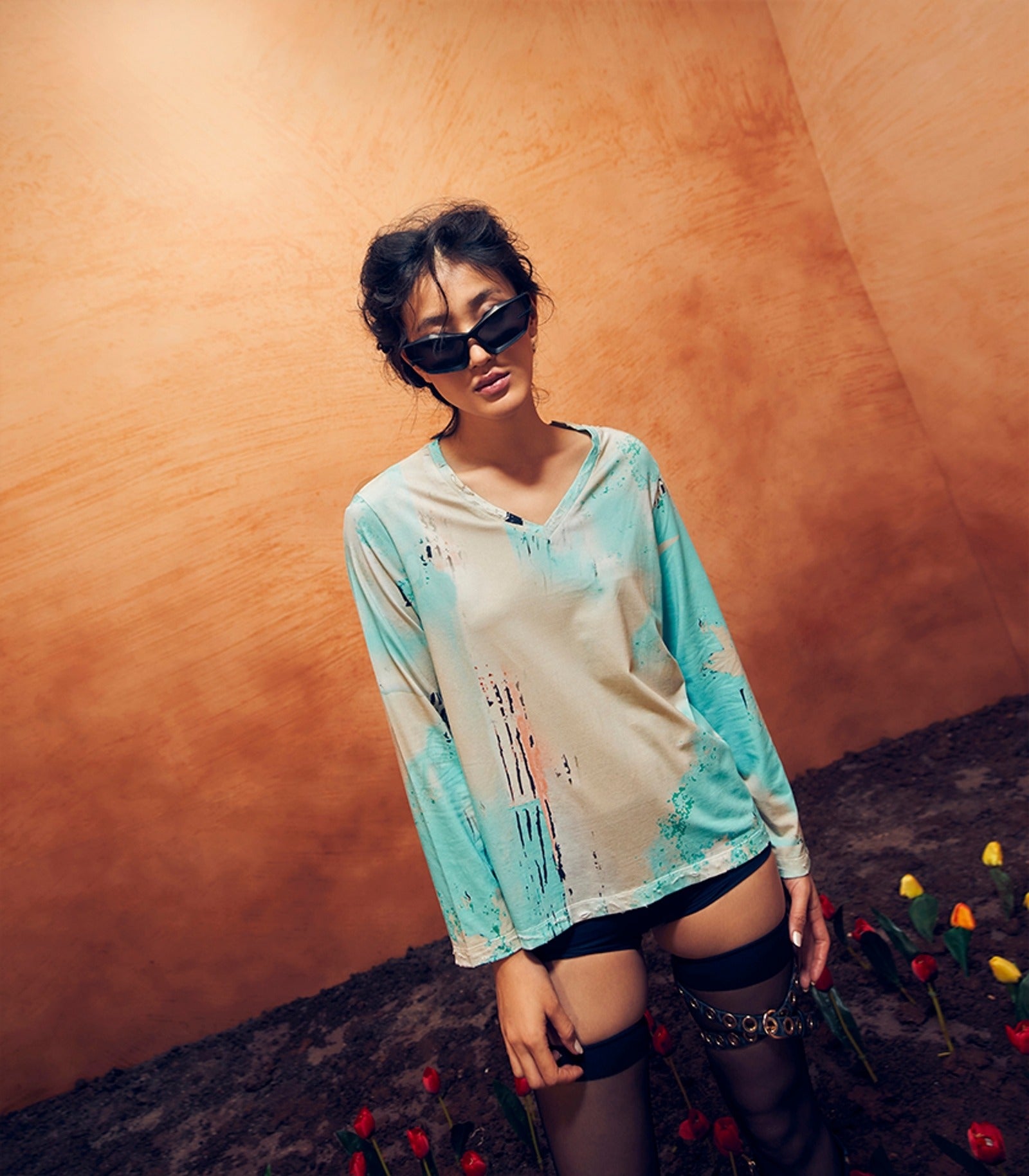 Printed Full Sleeve T Shirt