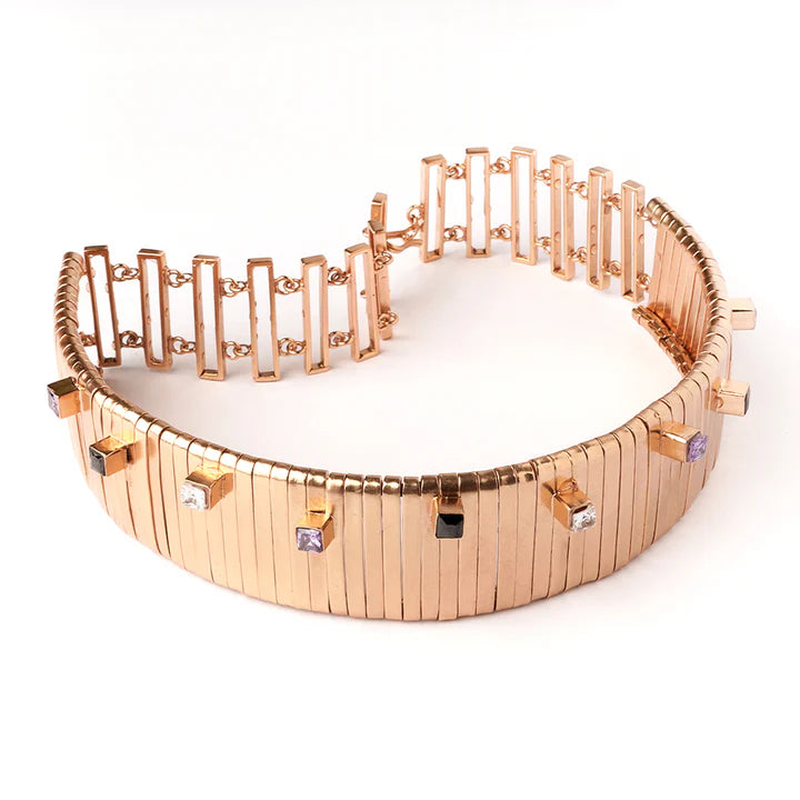 Queen Leia Gold Plated Choker Necklace
