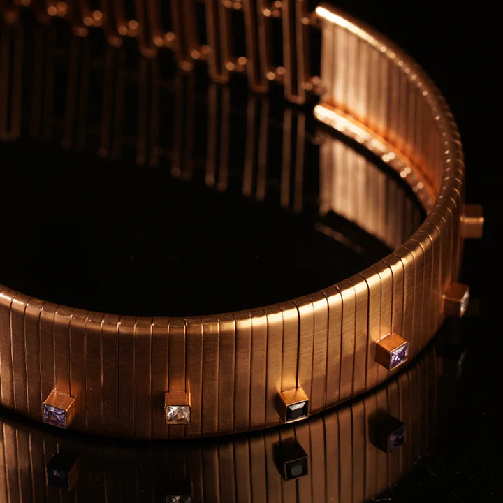 Queen Leia Gold Plated Choker Necklace