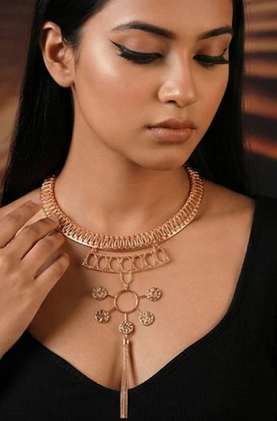 Flow Of Nile Exaggerated Necklace