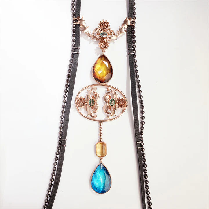 High Renaissance Black Ball Chain