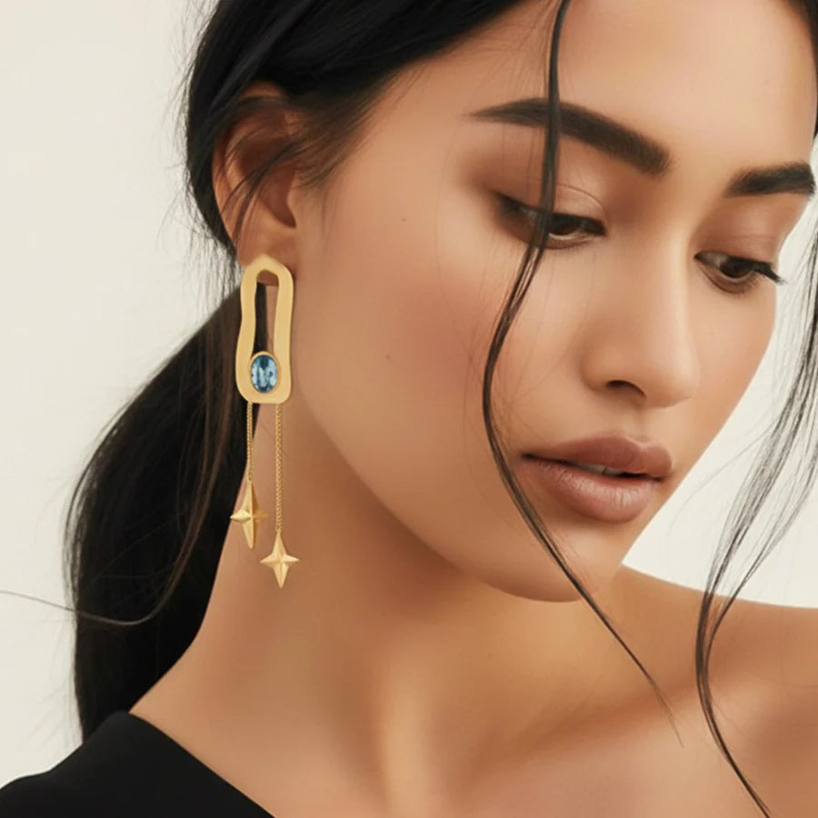 Gilded Sky Dangle Earrings