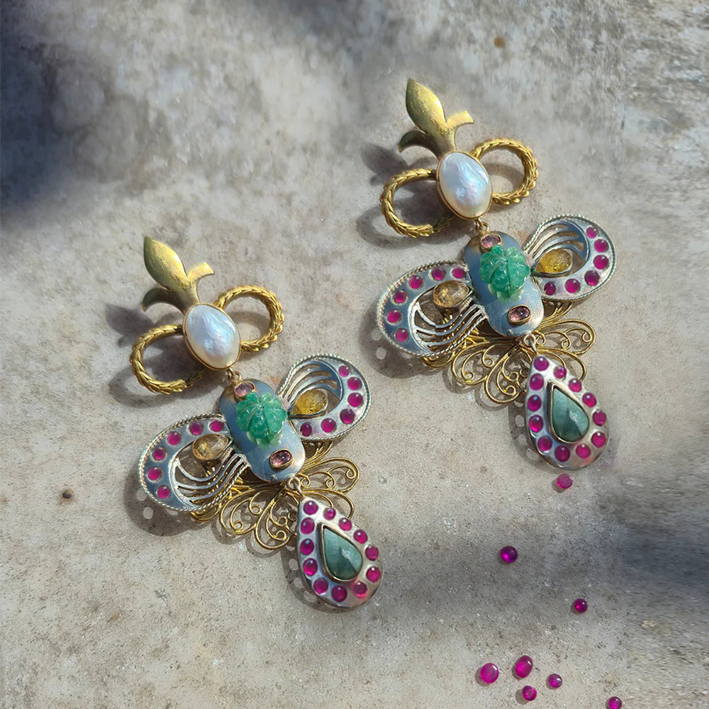 Fleur-de-luxe Dynasty Earrings