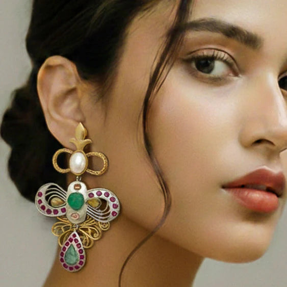 Fleur-de-luxe Dynasty Earrings
