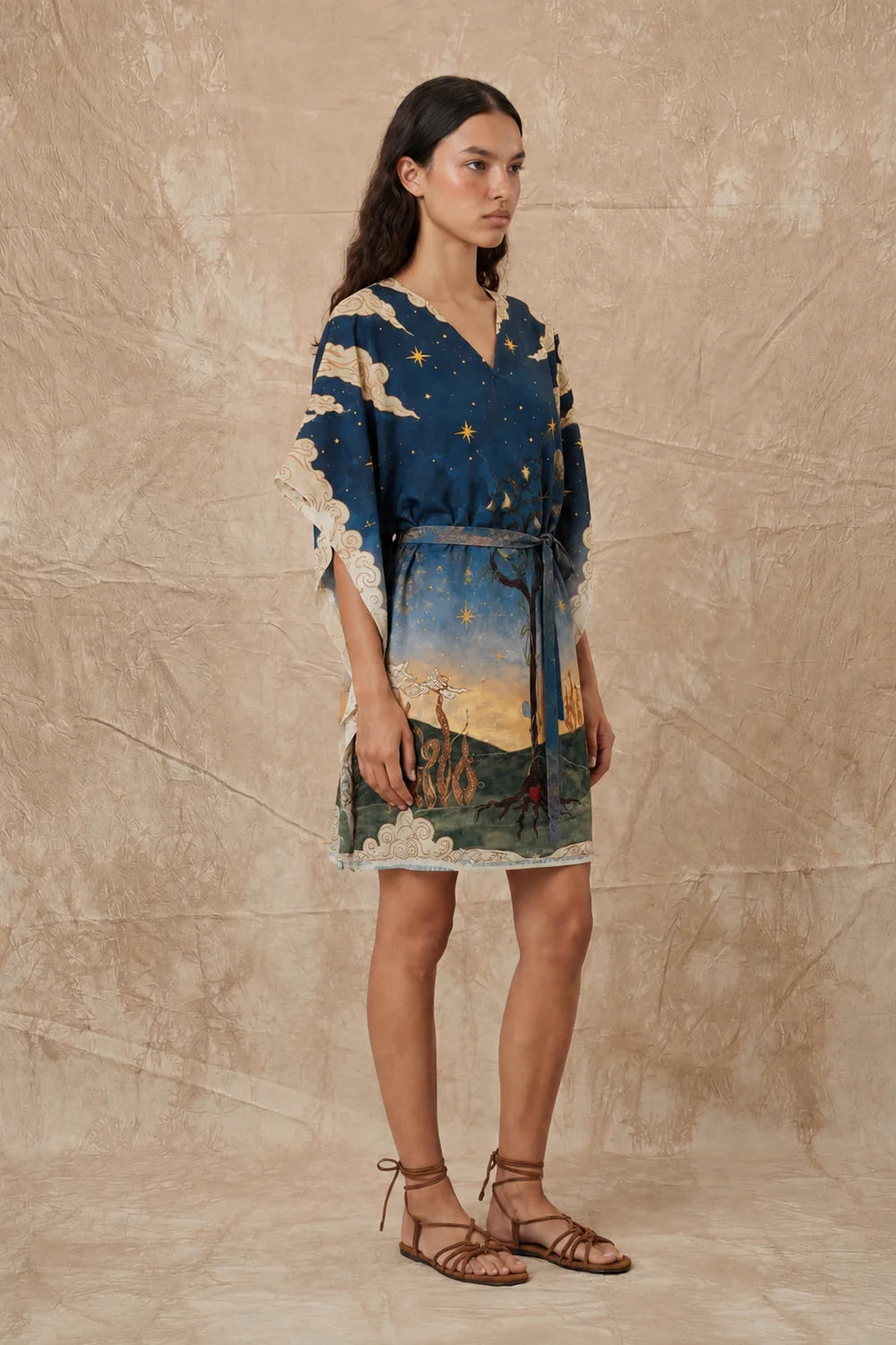 Tree Of Life Wrap Kaftan