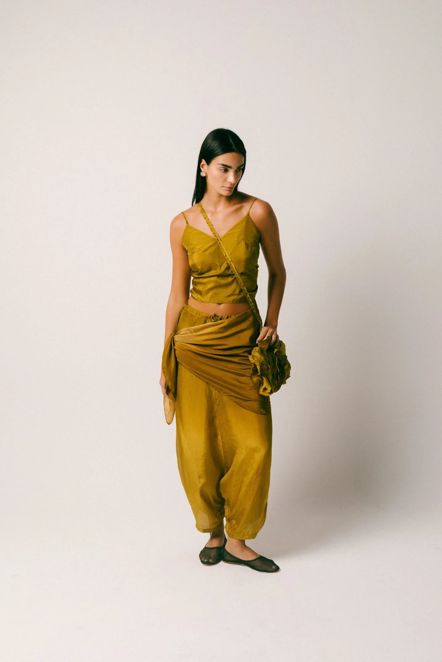Rimba Silk Dhoti Set