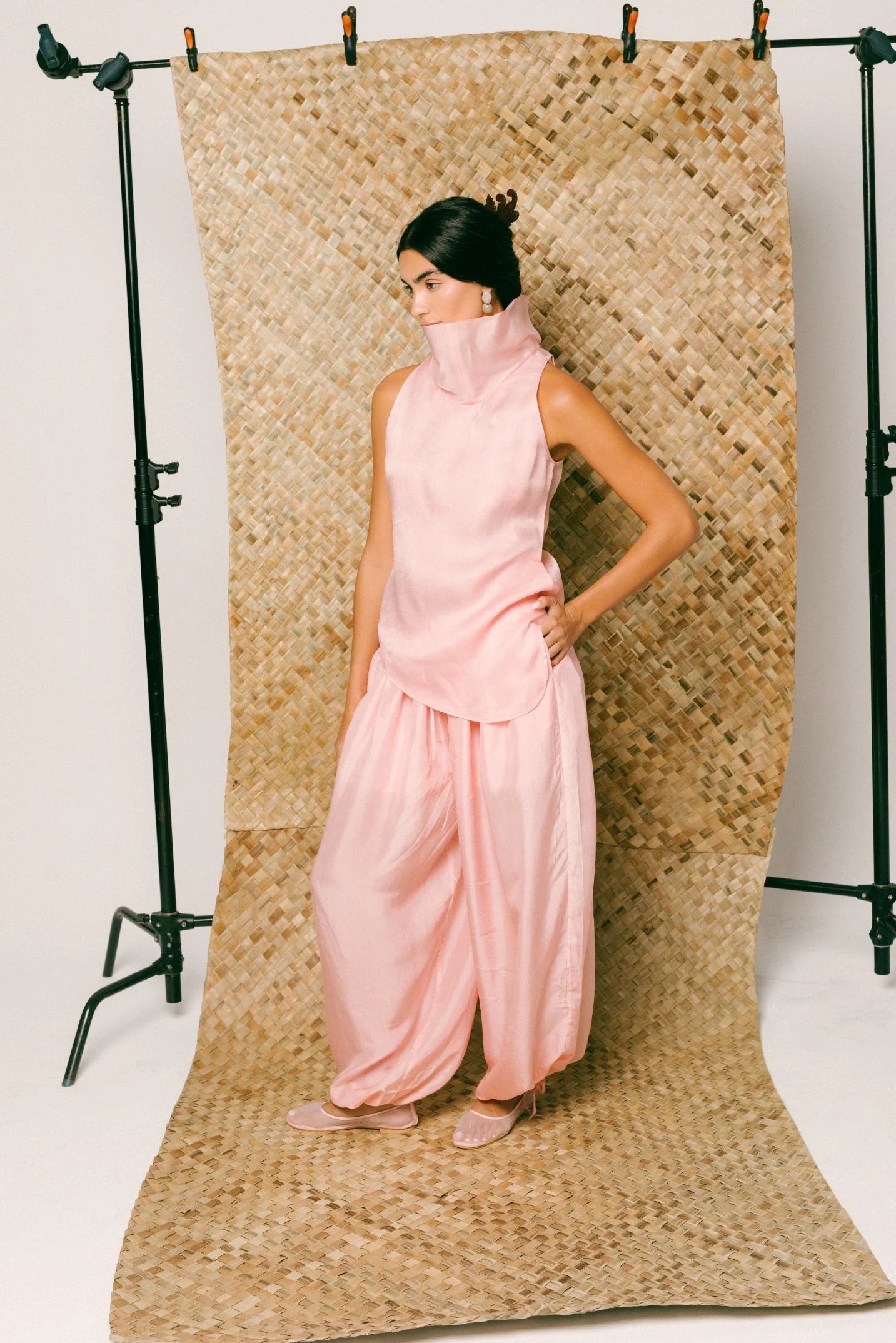 Mawar Silk Pant Set