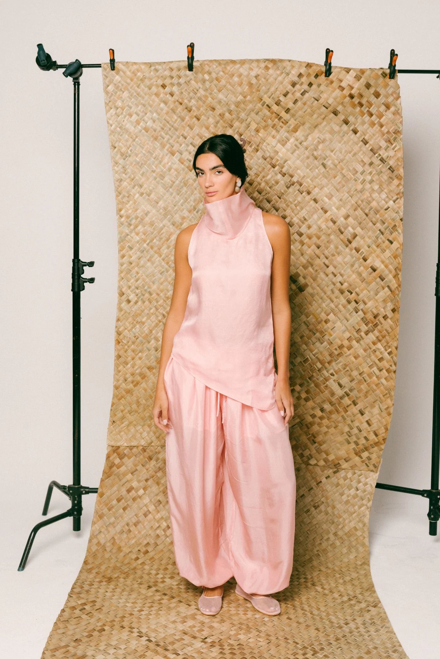 Mawar Silk Pant Set