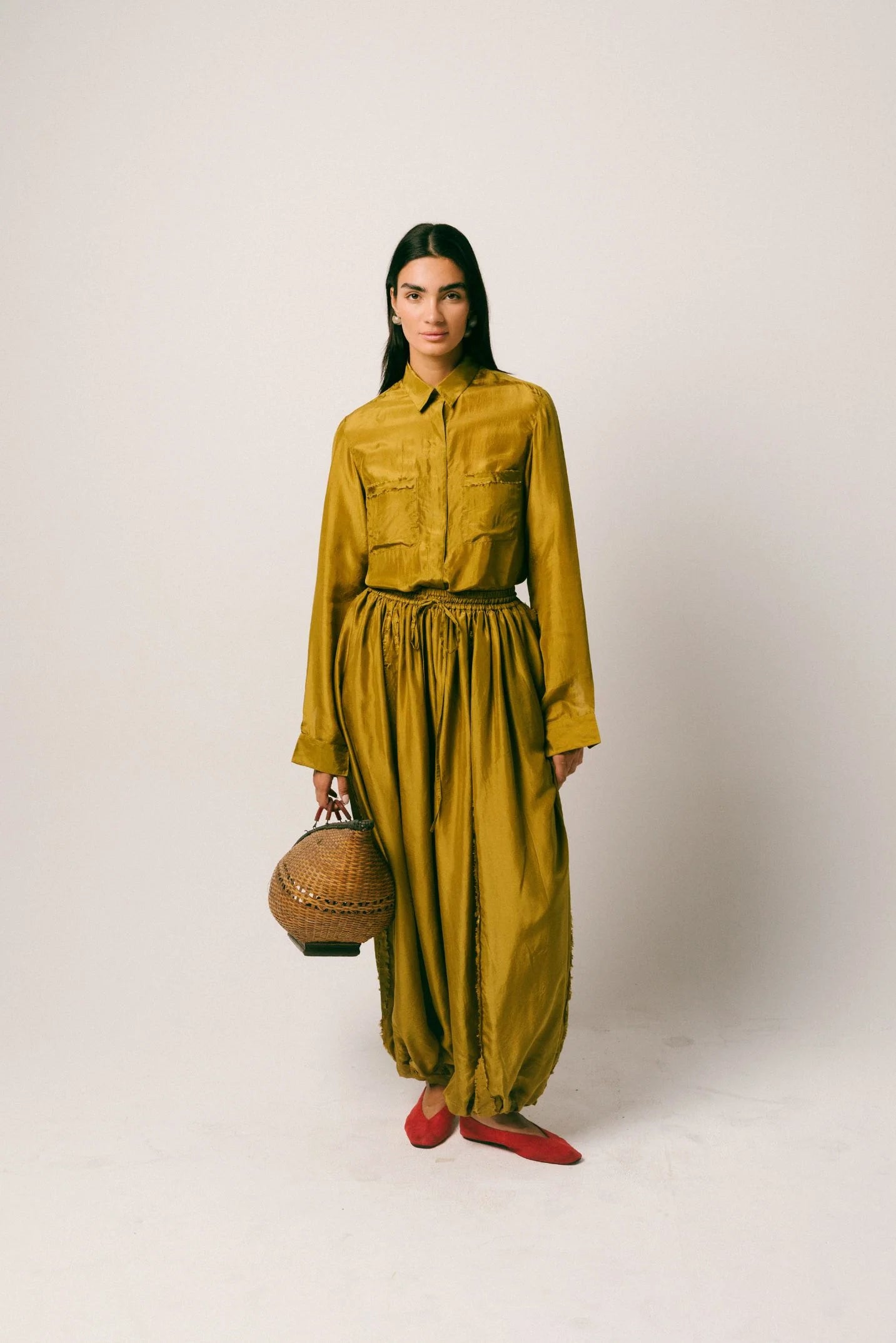 Cahaya Silk Pant Set