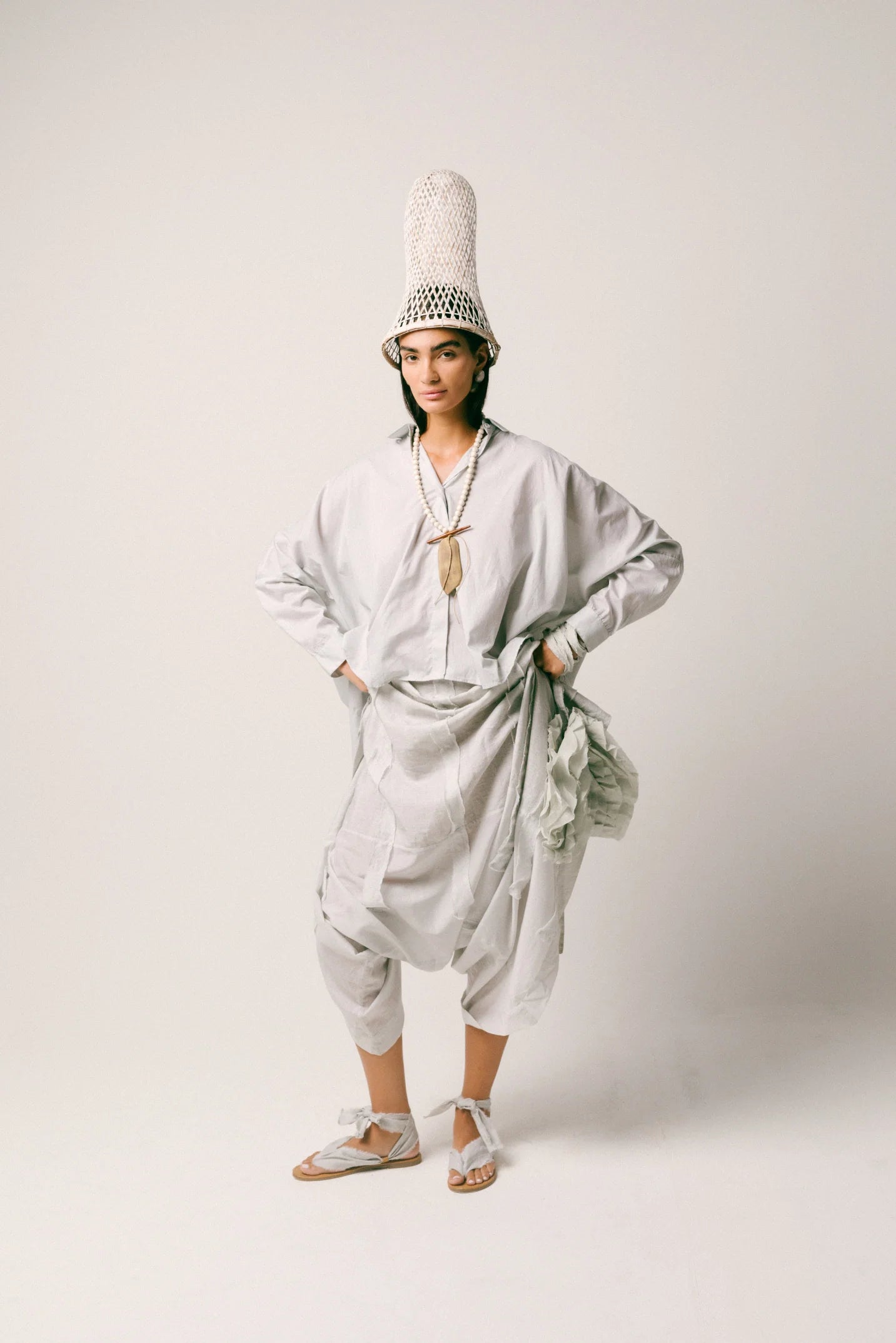 Embun Cotton Dhoti Set