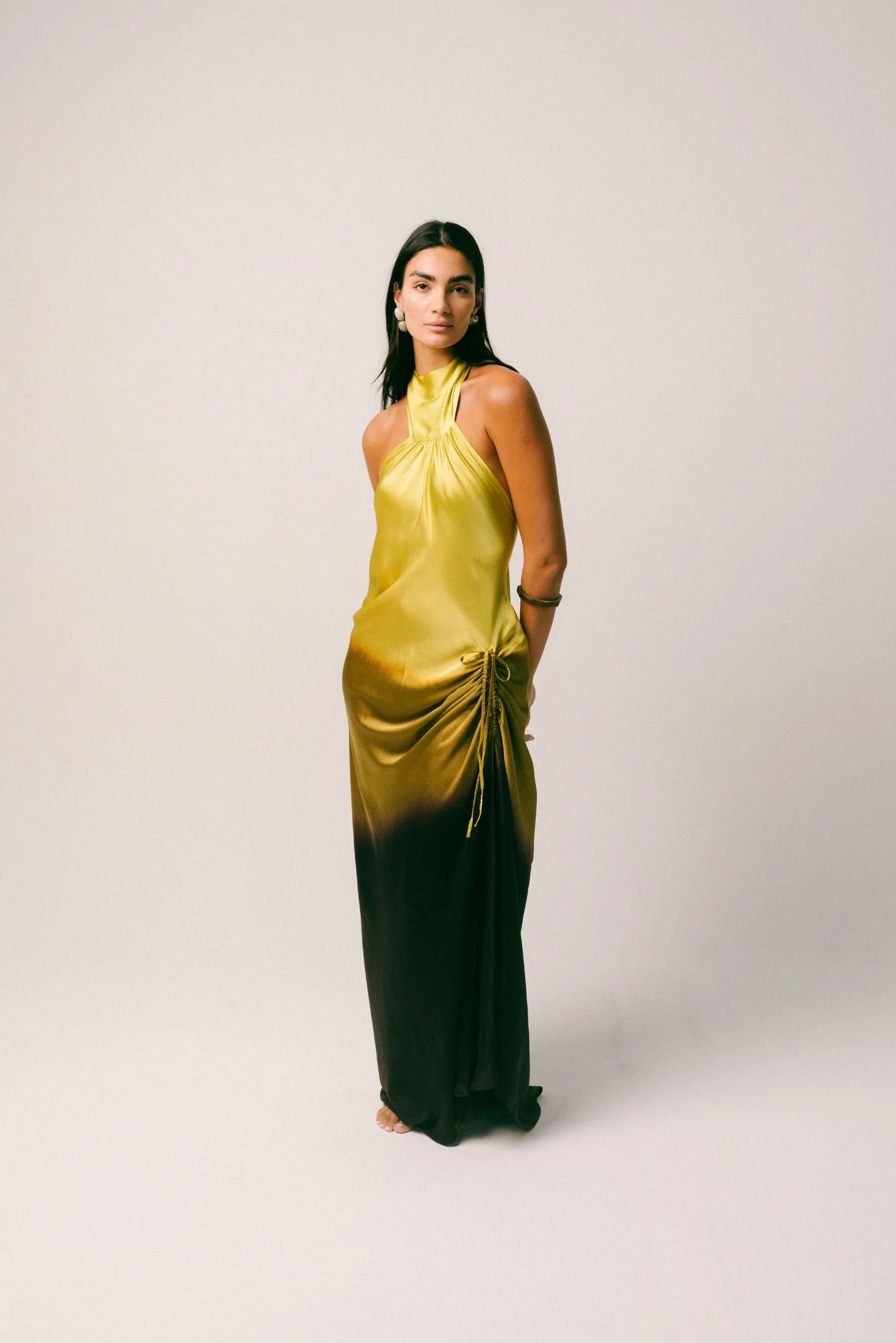 Purnama Silk Dress
