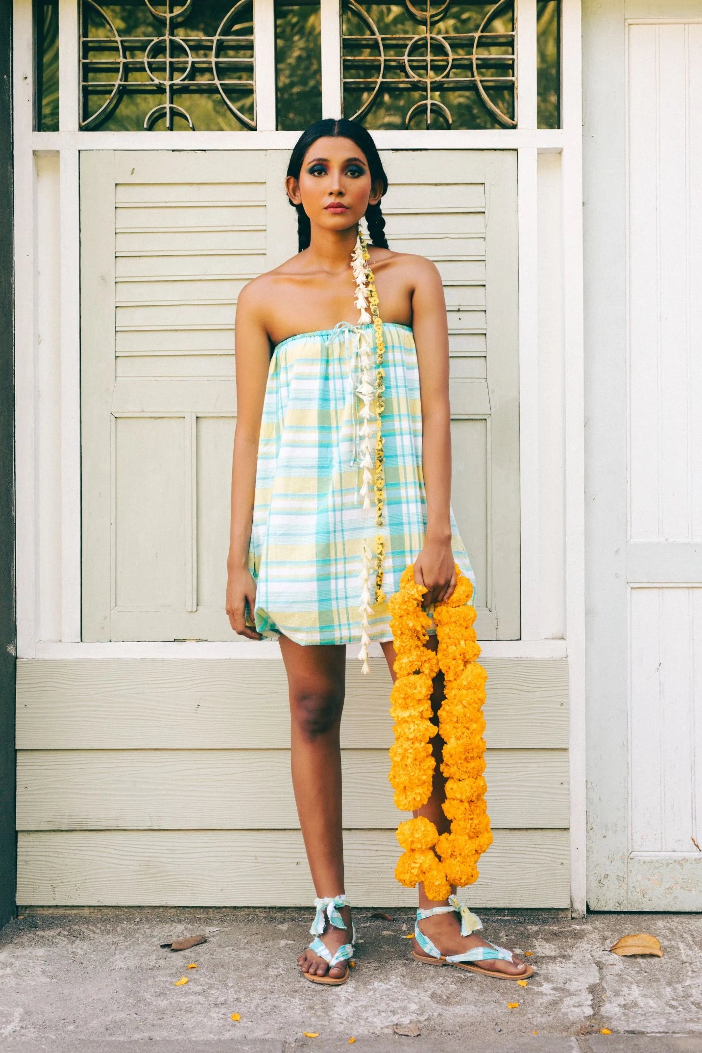 Pelangi Cotton Balloon Dress