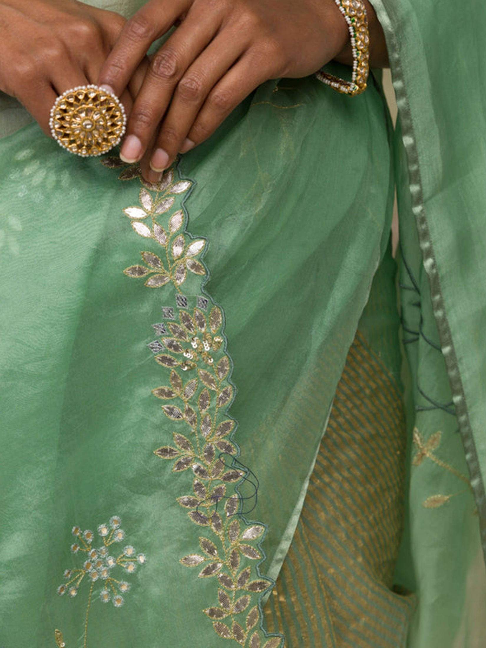 Green Sarees In Rishikesh, Uttarakhand At Best Price | Green Sarees  Manufacturers, Suppliers In Rishikesh