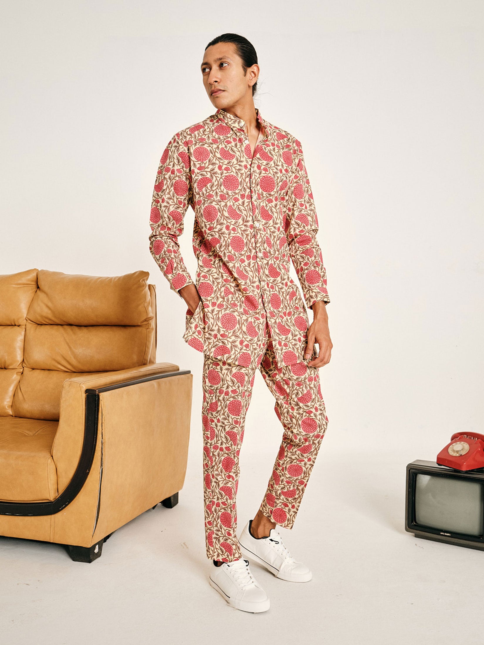 Afreen Cotton Kurta Pajama Set