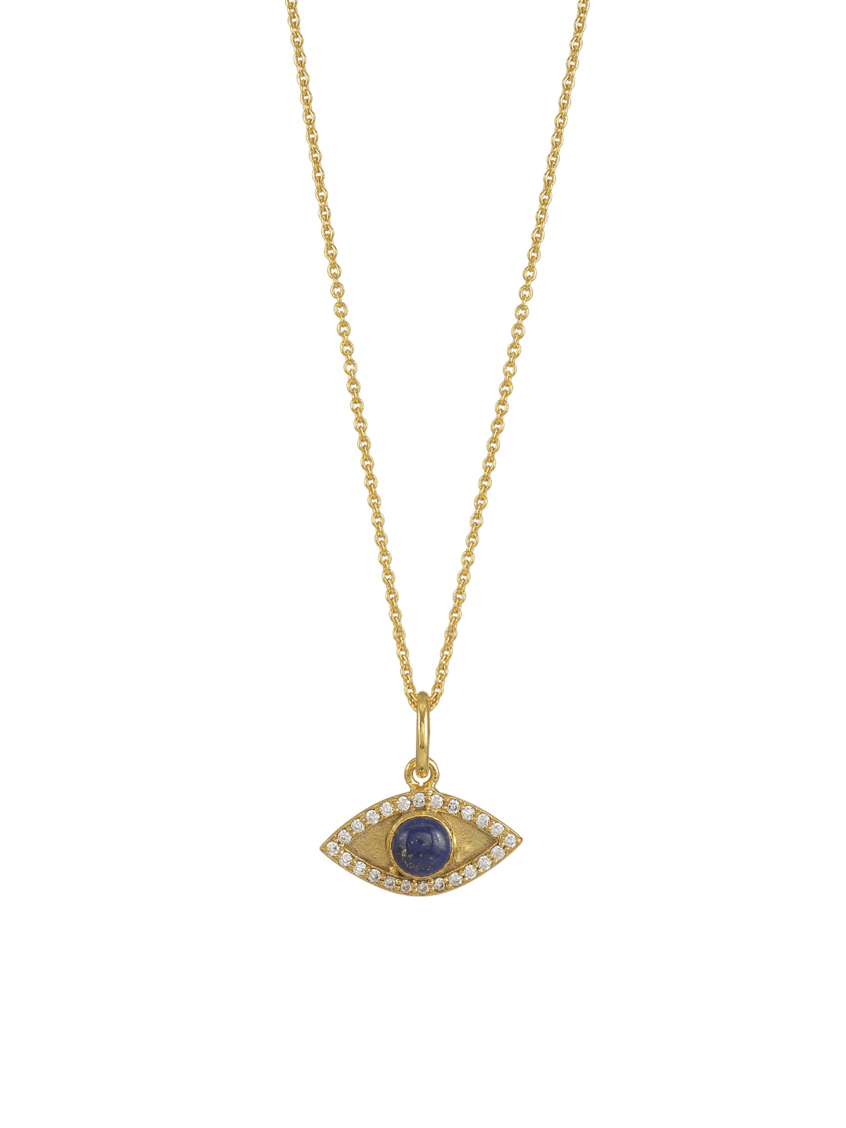 Lapiz Lazuli Evil Eye Chain
