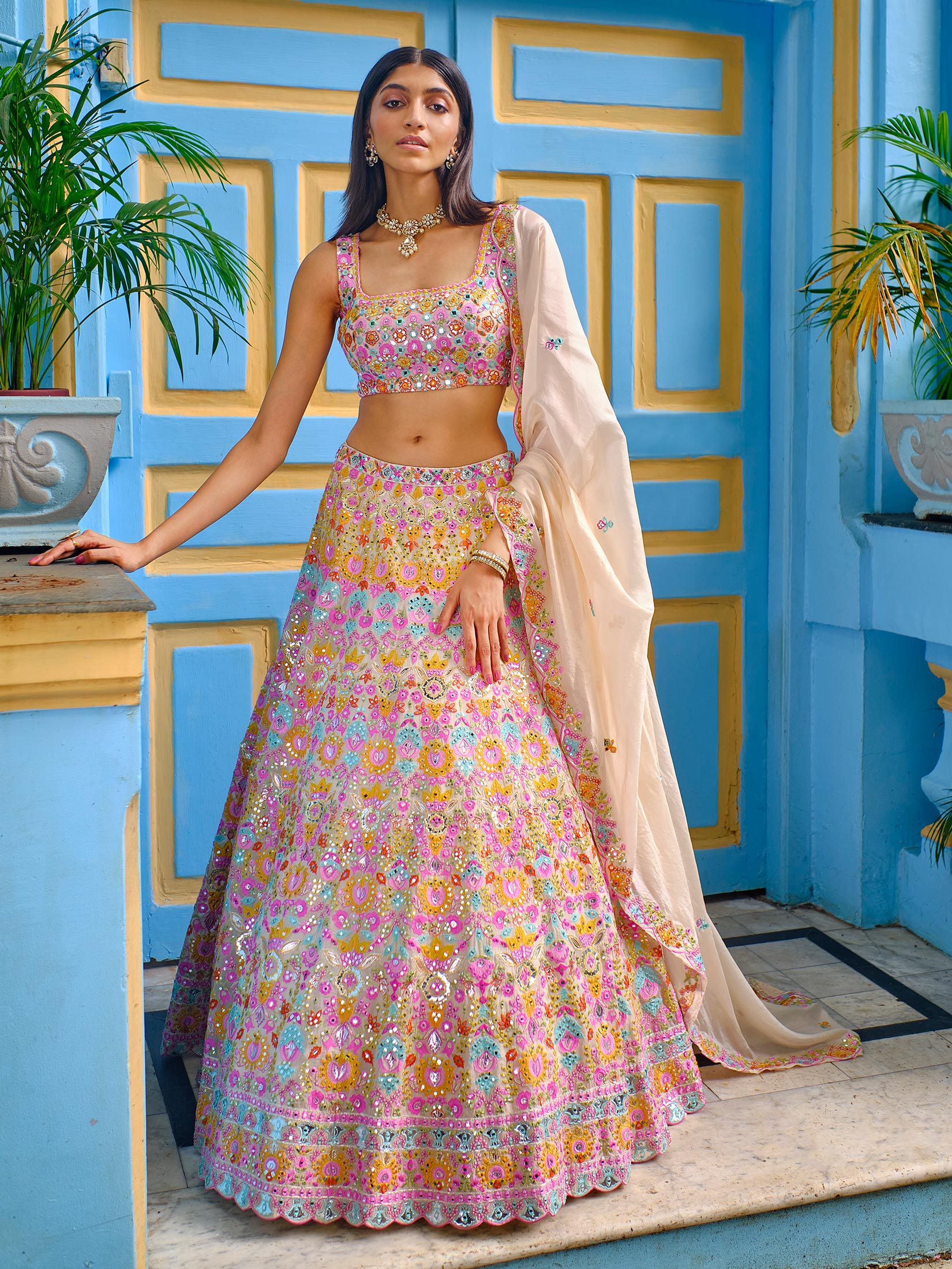 Bridal Lehengas | Best Designer Bridal Lehenga | Buy Bridal Lehenga Online  – DollyJ Studio